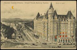 Chateau Laurier-Ottawa. Grand Trunk Railway System.
