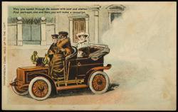 May you speed through the season with zest and elation
And perhaps, now and then, you will make a sensation.