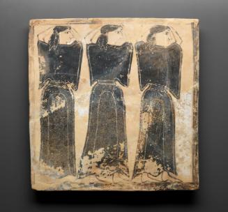 Funerary plaque (pinax) with three mourning women