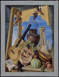 Cupids Carrying the Themes of the Picture