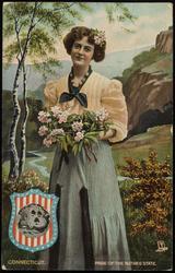 CONNECTICUT. PRIDE OF THE NUTMEG STATE.
