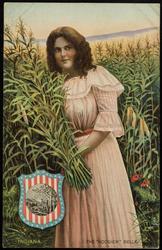 INDIANA. THE "HOOSIER" BELLE.
