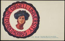 THE CORNELL UNIVERSITY.  FOUNDED AD 1865.