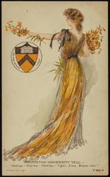 PRINCETON UNIVERSITY YELL - 
"Hooray, - Hooray, - Hooray, - Tiger, Siss, Boom - Ah!"