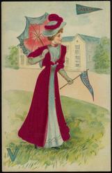 VASSAR "v"