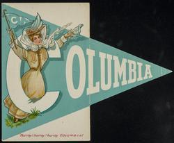 "Hurray! hurray! hurray! C-O-L-U-M-B-I-A!