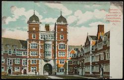 2364 - Entrance to Dormitory, University of Pennsylvania, Philadelphia, Pa.
