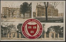 SIGILLUM ACADEMIAE HARVARDIANAE IN NOV ANG. 
WESTMORLY COURT - GRAY'S HALL - CLASS GATE '90 - CLASS GATE '89