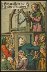 Schandflöte für schlechte Musikanten.
