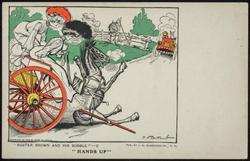 "BUSTER BROWN AND HIS BUBBLE" - 2 
"HANDS UP"
