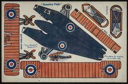 "Handley Page."  "Toy Models." Series E7. 

