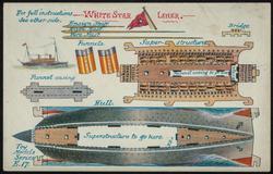 WHITE STAR LINER. Toy Models Series E.17. 

