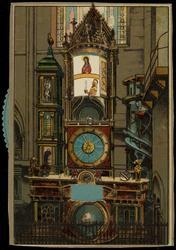 L'horlage astronomique de la Cathédrale.

