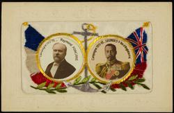 Campagne 1915-16. Raymond POINCARÉ
Campagne 1915-18. GEORGES V Roi d'Angleterre