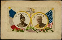 Le Maréchal FOCH  Général PERSHING
