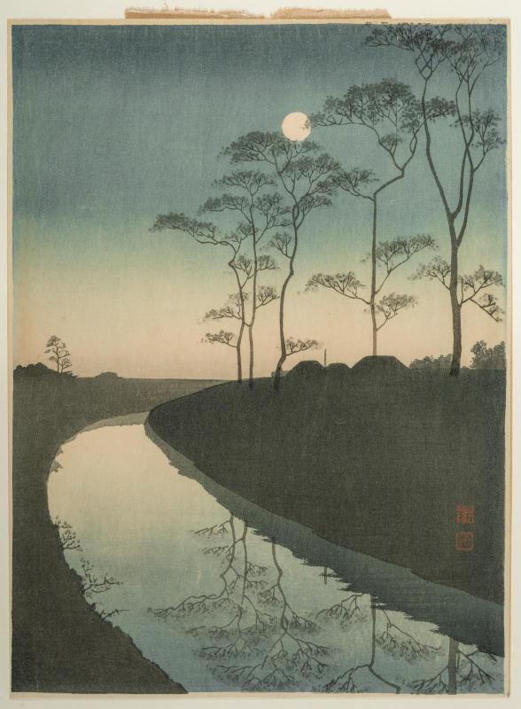 Canal in Moonlight