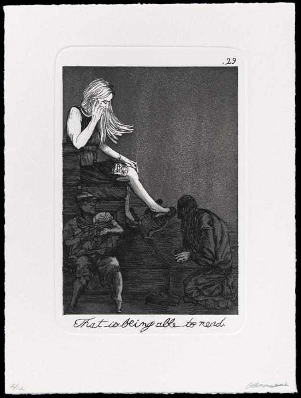 The Caprichos 29: That is being able to read