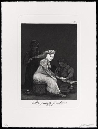 The Caprichos 31: She Prays for Her