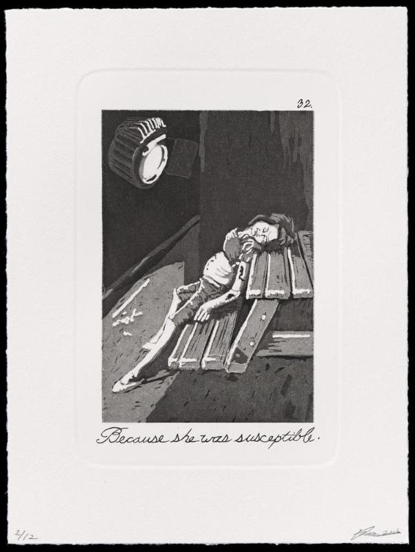 The Caprichos 32: Because she was susceptible