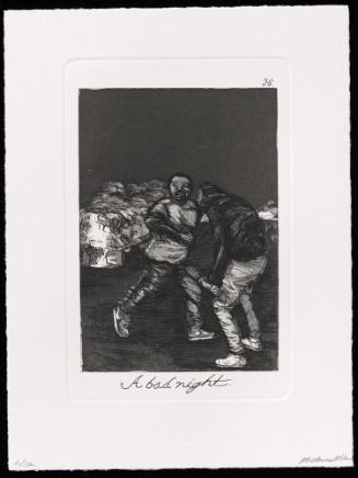 The Caprichos 36: A Bad Night