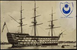Portsmouth. Lord Nelson's Flagship, H.M.S. "Victory."