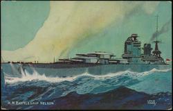 H.M. BATTLESHIP "NELSON".