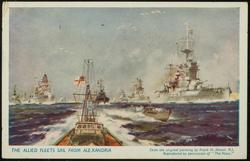 THE ALLIED FLEETS SAIL FROM ALEXANDRIA.