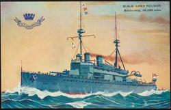 H.M.S. LORD NELSON. 
Battleship, 16,500 tons.
