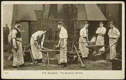 4730 H.M. Dockyard. The Students' Smithy.

