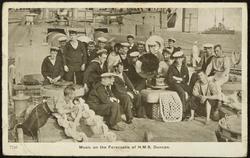 7745  Music on the Forecastle of H.M.S. Duncan.
