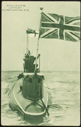 ENGLAND'S LATEST SUBMARINE E.8.
