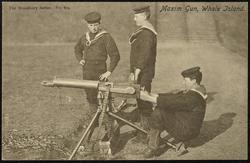 Maxim Gun, Whale Island.
