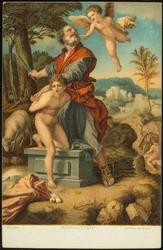 Abraham's Opfer. Andrea del Sarto, Dresden
