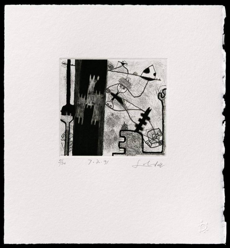 Discovery/Experiment: A Decade of Etchings (7.2.91)