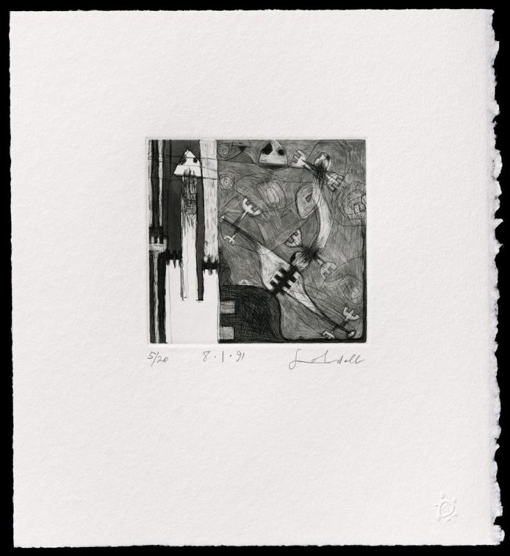 Discovery/Experiment: A Decade of Etchings (8.1.91)