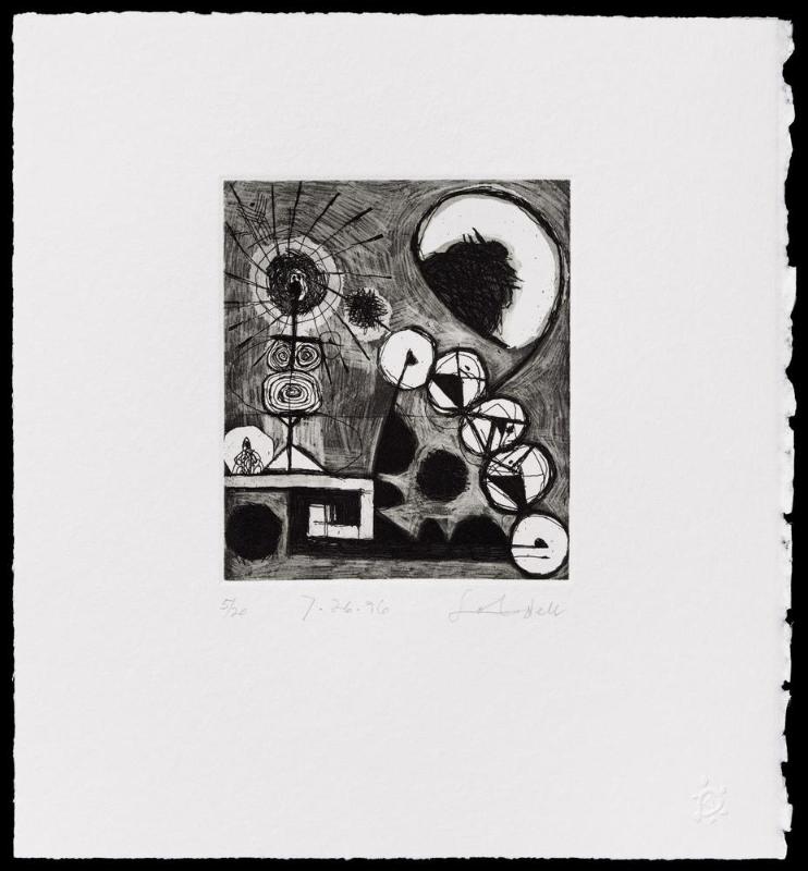 Discovery/Experiment: A Decade of Etchings (7.26.96)