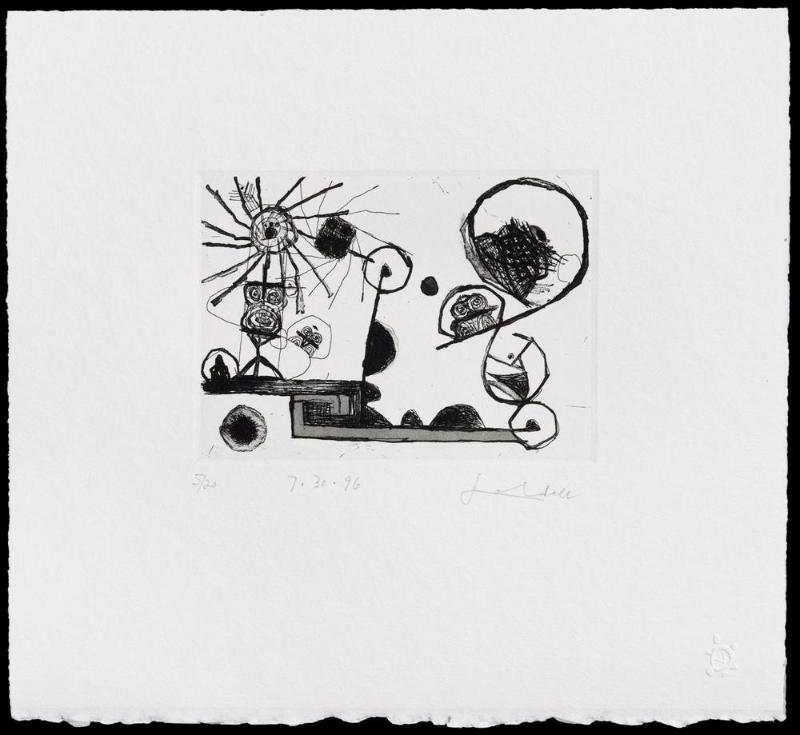 Discovery/Experiment: A Decade of Etchings (7.30.96)