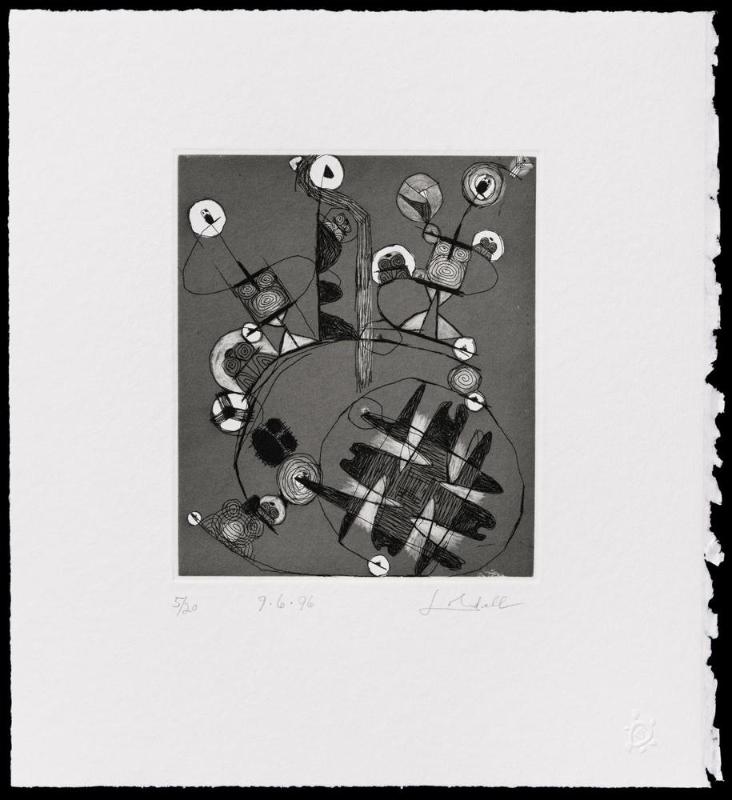 Discovery/Experiment: A Decade of Etchings (9.6.96)