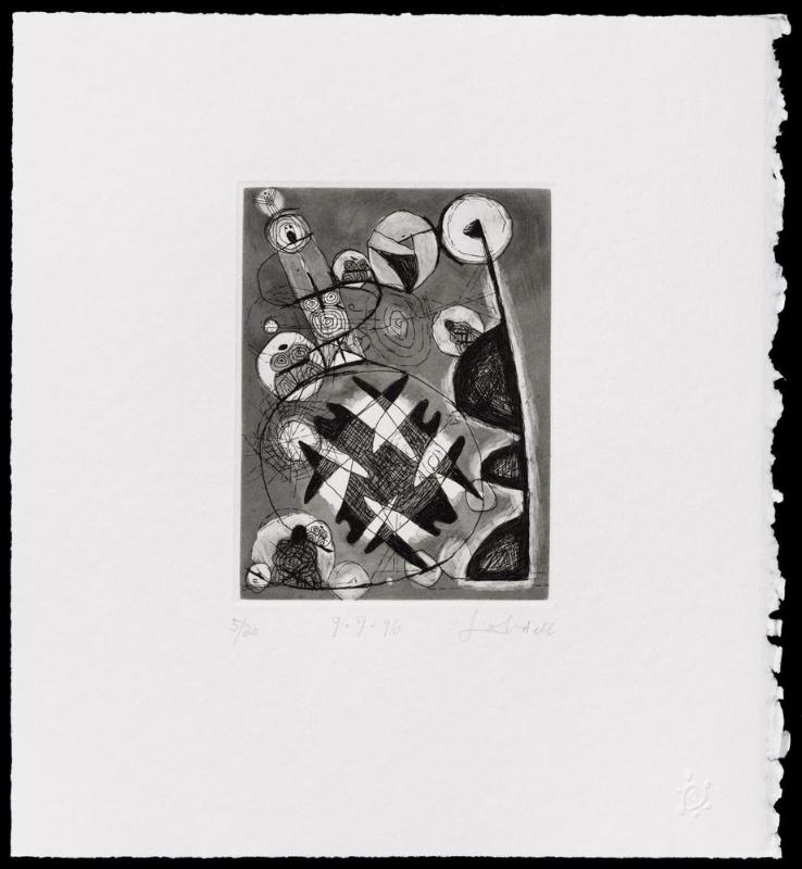 Discovery/Experiment: A Decade of Etchings (9.9.96)