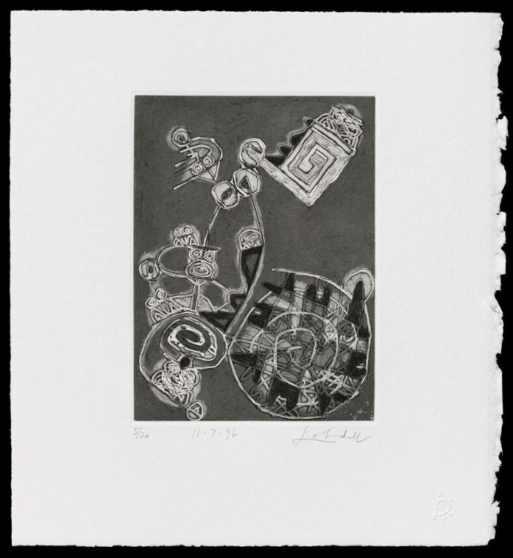 Discovery/Experiment: A Decade of Etchings (11.7.96)