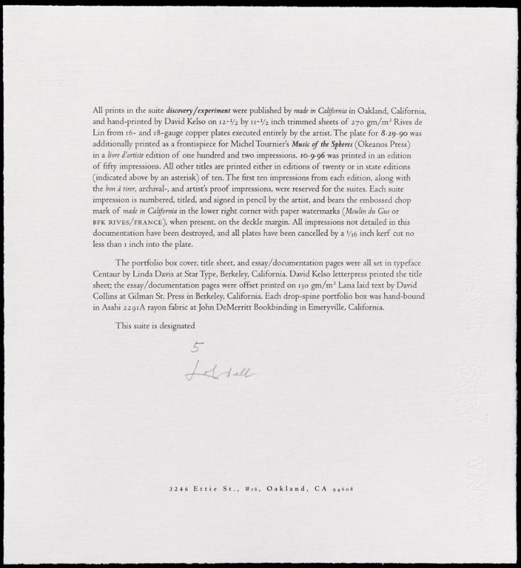 Discovery/Experiment: A Decade of Etchings (Essay, Page 4)