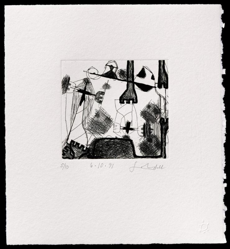 Discovery/Experiment: A Decade of Etchings (6.10.91)