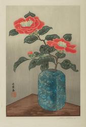 Camellias in Vase
