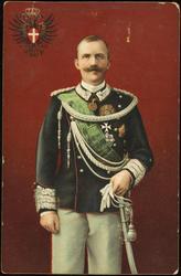 S. M. Il Rè D'Italia. 
H. M. The King of Italy.