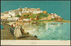 Port de mer II.  Tanger-Maroc
Harbour, Tangier 
