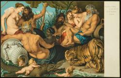The Four Parts of the World.  P. P. Rubens, Vienna 
Die vier Weltteile.  Rubens, Wien