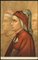 Dante Alighieri.  Giotto, Florence
