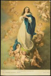 L'Immaculée Conception.  Murillo, PARIS 
The Immaculate Conception.  Murillo, Louvre, Paris