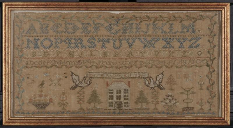 Bird motif sampler