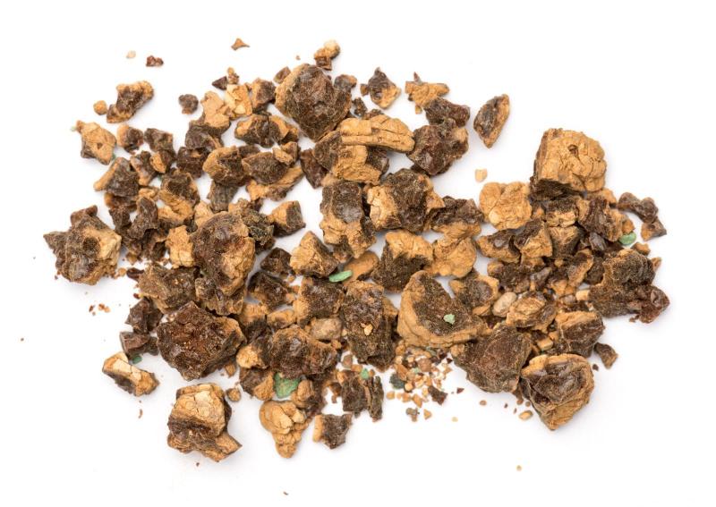 Foundation deposit-resin